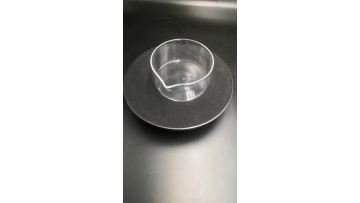 evaporating dishes-flat bottom