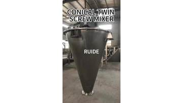 Screw cone mixer