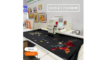 Single Head Big 500*1200 Embroidery Machine Middle East Clothing1