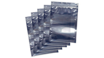 Custom Open-Top Cleanroom Foil Antistatic Ziplock Bags1