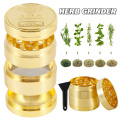 4-Layer Grinder Weed Crusher Smoking Accessories Spice Grass Tobacco Herb Grinder Pepper Metal Mill Machine DIY Cigarette Tools