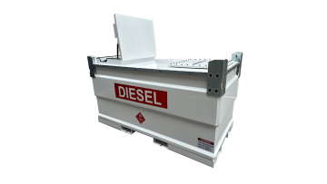 Portable diesel tank