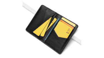 Black Ripple Cardholder