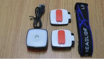 multifunctional usb headlamp rechargeable 3W 120lm Super Bright high power headlamp 3 in 1 LED Head lamp1