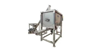 Powder Screw Vertical Feeding Auger Screw Conveyor1