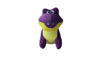Cute Purple Crocodile Plush Toy - Soft Stuffed Animal for Kids1