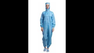 Reusable Cleanroom Coverall With Hood-bottons