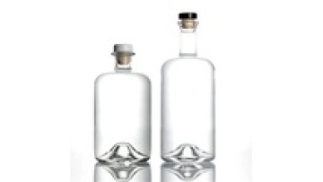 Custom Shape  Empty Spirit 100ml 200ml 375ml 500ml 750ml 1 Liter Gin Glass Bottle for Liquor1