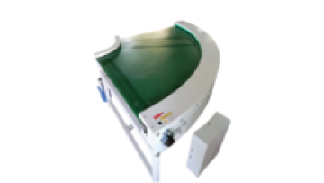 China high-quality PVC45-90-degree high-efficiency speed-regulating turning belt conveyor1