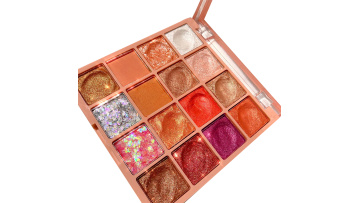 16 color water-based eyeshadow video