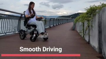 2022 China Manufacture Light Weight Foldable Electric Wheelchair Portable Electric  Power Wheelchair For Elderly1