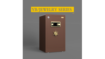 high grade leather jewelry safe fingerprint lock jewelry safe box1