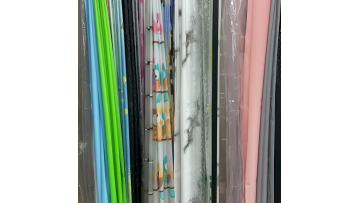 Waterproof polyester bathroom digital printed shower curtain