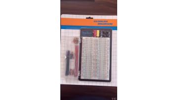 1660 Tie Point Solderless Breadboard And 140 Pcs Wire Kit1