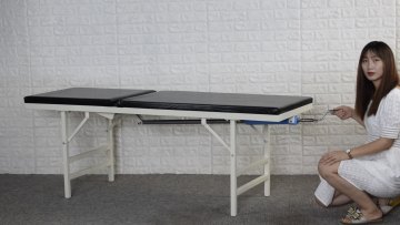 Best Selling One function manual flat medical examination bed hospital patient bed1