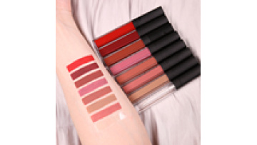 Long Lasting Waterproof Velvet Nude Matte liquid Lipstick Lip Gloss Custom1