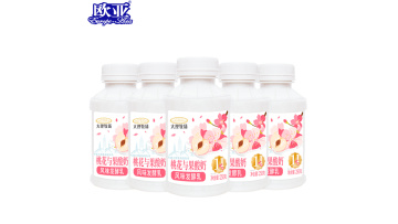Fruit Yogurt With Live Active Probiotics Portable Bottle