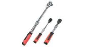 72 Tooth Extendable Steel Wrench Set Soft Grip Handle Carbon Steel Ratchet Tool for Cars OEM Size Hand Tools Torque Wrench1