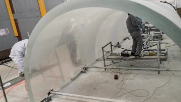 high transparency acrylic PMMA  tunnel/aquarium/tank glass sheet1