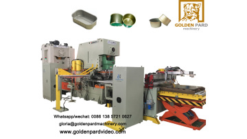 Automatic tin can making machine production line t
