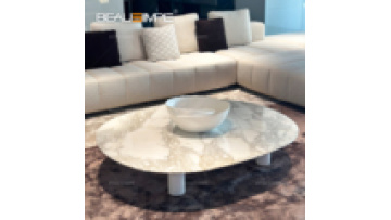 Gladstone Modern Marble Coffee Table Set Minimalist Center Table Living Room Furniture Factory Direct oval coffee tables1