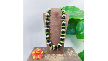 KN-jn052 kukui nut necklace
