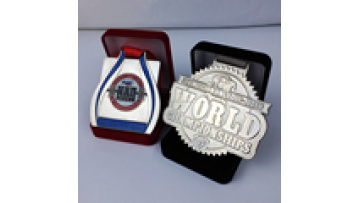 Zhongshan factory custom design 3D world champion medal with ribbon jiu-jitsu sports medal1