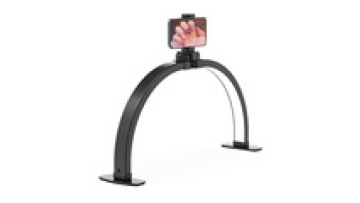 Best Sale high-quality half moon arch nail Tools painting desk Table Lamps beauty salon Manicurist LED nail lamp1