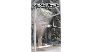 Centrifugal spray dryer