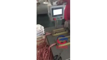 Sausage tying machine sausage kneading machine