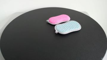 Topwill Double Sided Cleaning Sponge Kitchen Wash Dishes Scourer Pan Brush Microfiber Sponge Kitchen Cleaning1