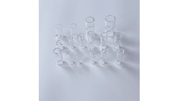 clear round glass tip