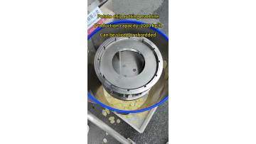 Potato chip cutting machine cutter machine