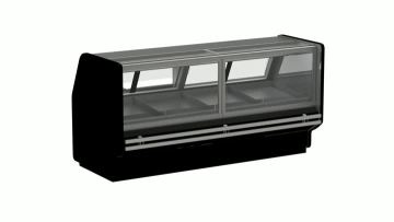 Square glass fish cabinet
