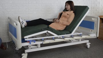 Professional medical heavy duty multifunction hospital bed, icu electric hospital bed1
