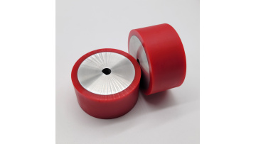 red rubber wheel