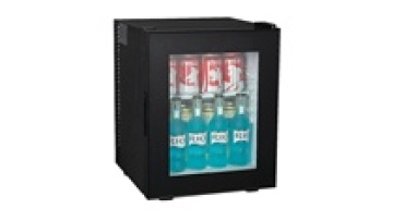 28L Glass Door Mini Fridge: SC-28SA Hotel Minibar Showcase1