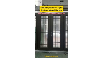 Flexible‑MOQ cast‑aluminum‑door supply supporting dealer bulk‑order and private‑owner custom‑demands