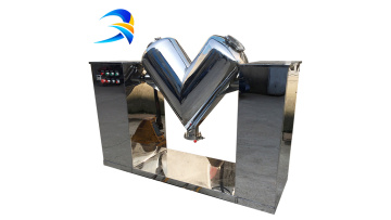 V mixer machine for dry powder