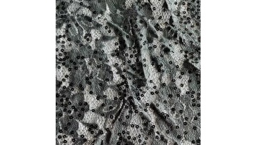 2024 new high quality evening dinner dresses net fabric bridal wedding fabric lace with sequins for dress1