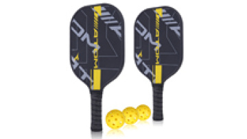 2024 Upgrade material T300 Carbon Pickleball Paddle Wood Usapa,China Pickleball Paddle Set1