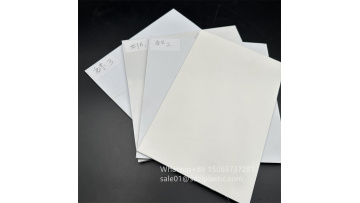White for high-quality HIPS board in refrigerators