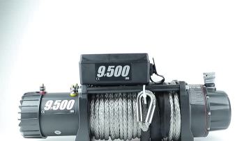 9500lbs winch synthetic rope