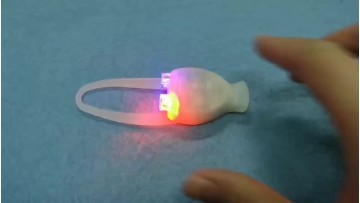 Popular Colorful Rubber Silicone Rear 2LED Bike Light Mini Bicycle Accessories Light With Warning Red Lighting1
