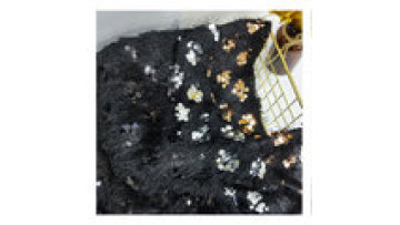 2024 Hot selling polyester embroidery knitting fabric colourful sequin tassel fabric for wedding evening dress1