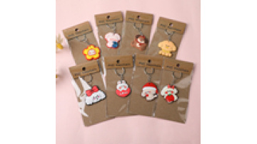 Wholesale Keychain Plastic Custom logo 3D/2D Soft Pvc Keychain Custom Pvc Rubber Keychains Silicone Letter Key Chain Ring1