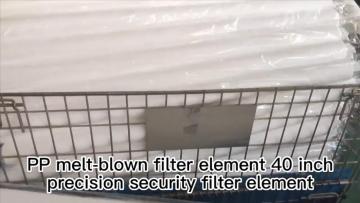Pp Melt Blown Filter Cartridge