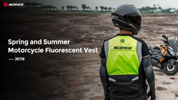 Spring and Summer Motorcycle Fluorescent Vest - JK116