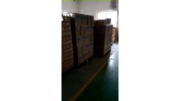 A corner of the warehouse