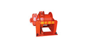 10ton Hydraulic Winch Motor Single Drum Winches Pulling Forest Logging1